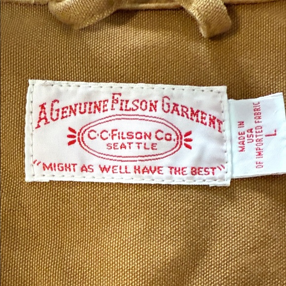 Filson Tan Utility Jacket - Picture 2 of 8